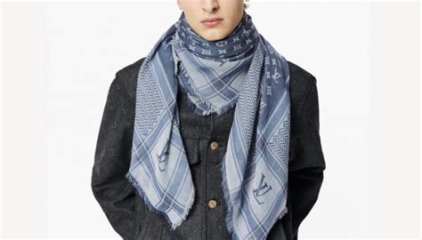 louis vuitton monogram keffiyeh|louis vuitton scarf israel.